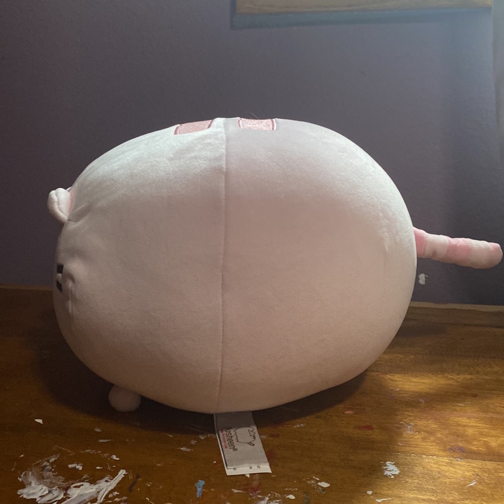 Pusheen Pink Squisheen Plush - Picture 2 of 5